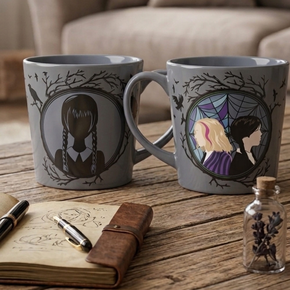 Wednesday Emerson Mugs/Cups